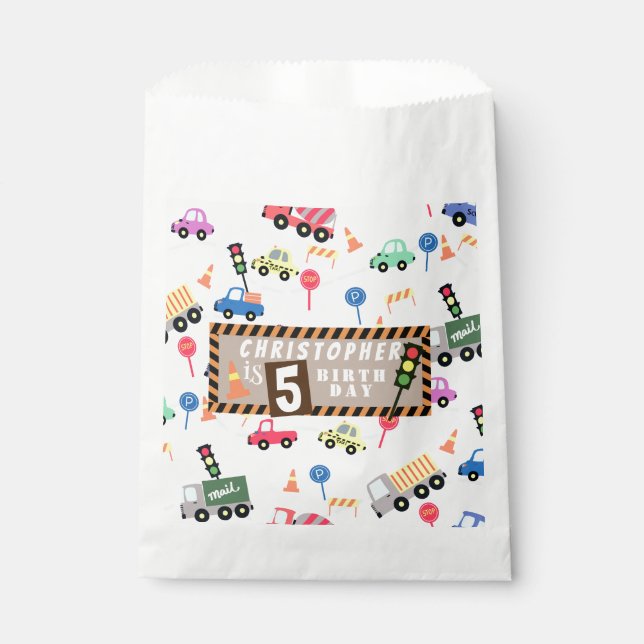 Sachets En Papier Blanc transport (Devant)