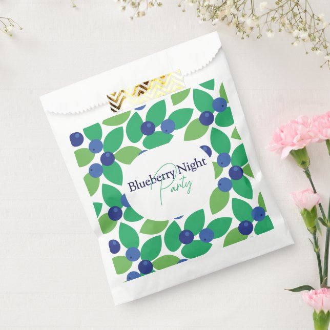 Sachets En Papier Bleu. (Scellé)