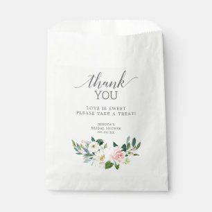 Sachets En Papier Blooms Fête des mariées Favoriser le sac L'amour e