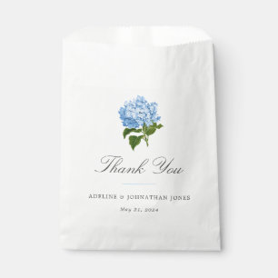 Sachets En Papier Blue Hydrangea Elegant