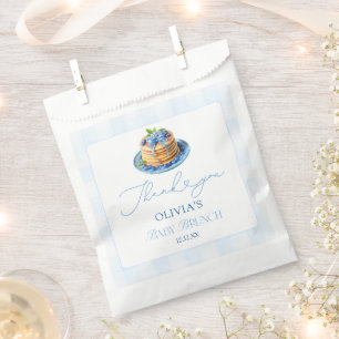 Sachets En Papier Blueberry Pancake Baby Brunch Douche Merci