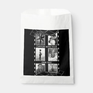 Sachets En Papier Bobine de film noir et blanc Photo personnalisée