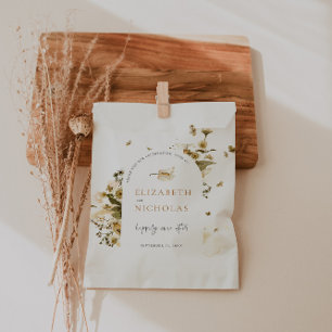 Sachets En Papier Boho Automne Fleur Sauvage Mariage Botanique