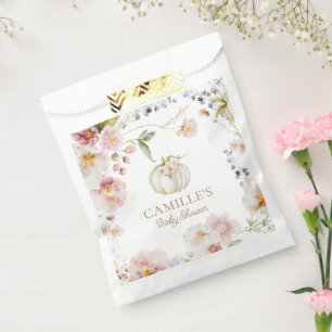 Sachets En Papier Boho Fall Girl Baby shower