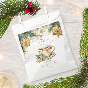 Sachets En Papier Boho Noël nuptiale douche nuptiale fête du thé