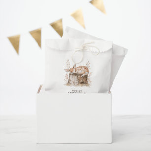 Sachets En Papier Boho Woodland Animaux & Baby shower Floral