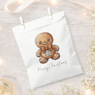 Sachets En Papier Bonhomme en pain d'épices