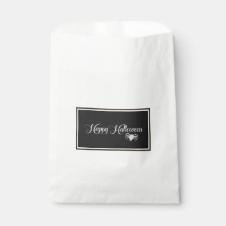 Sachets En Papier Bonne typographie d'Halloween