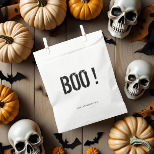 Sachets En Papier Boo   Bonne Halloween