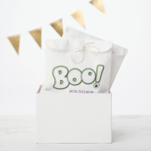 Sachets En Papier BOO Cartographie Fantôme Yeux Halloween Bonbon
