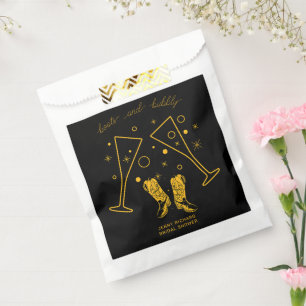 Sachets En Papier Boots & Fête des mariées Bubbly