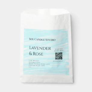 Sachets En Papier Bougie de soja rose Lavender entreprise ajouter q