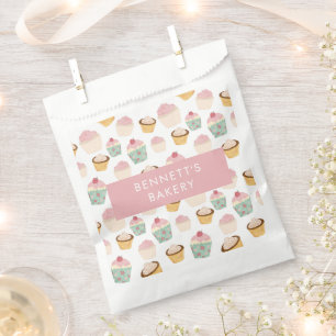Sachets En Papier Boulangerie Café Cupcake Business Takeaway