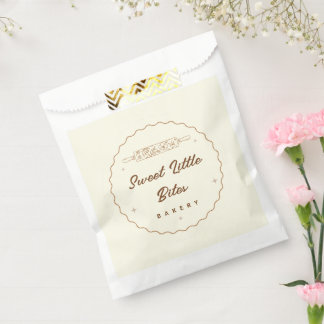 Sachets En Papier Boulangerie de logo Sweet Little Bites