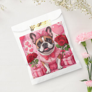 Sachets En Papier Bouledogue Français Amoureux French Bulldog
