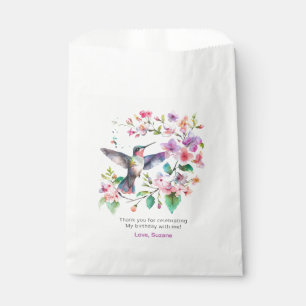 Sachets En Papier Bouquet de fleurs d'colibri