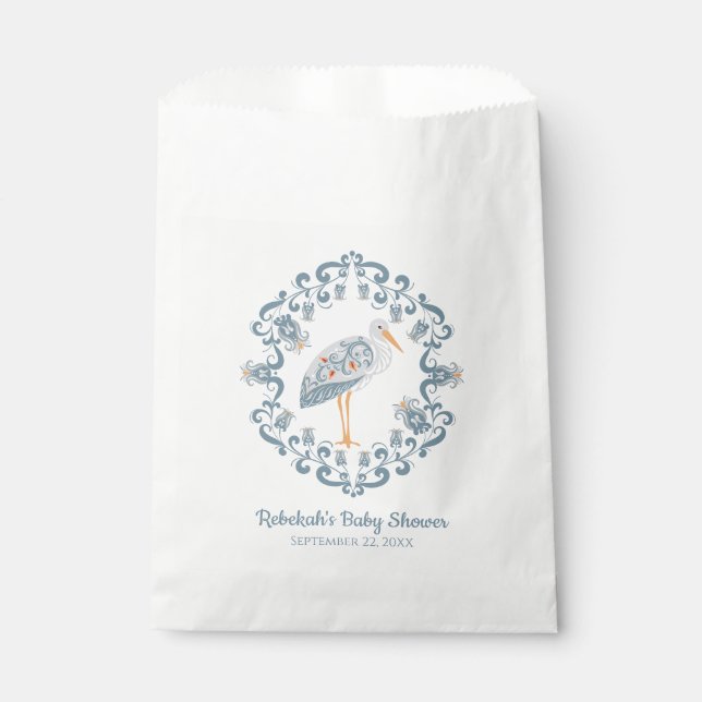Sachets En Papier Boutique d'art populaire Whimsical | BABY SHOWER (Devant)