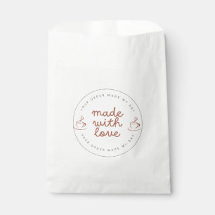 Sachets En Papier Boutique de café et de gâteaux