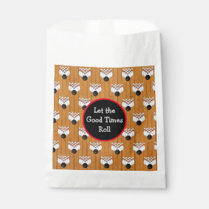 Sachets En Papier Bowling personnalisé thème anniversaire