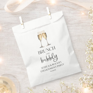 Sachets En Papier Brunch et Bubbly Engagement Party Brunch