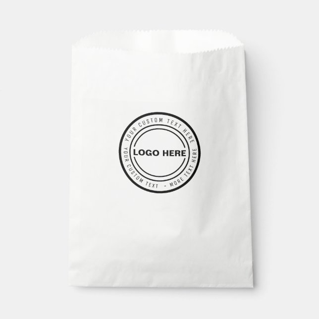 Sachets En Papier cadeau marketing client gâter le gâteau sucré (Devant)