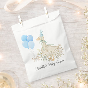 Sachets En Papier Cadeaux de Baby shower de l'oie de bébé mignonne