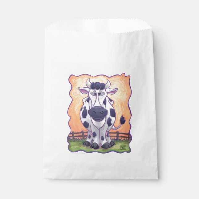 Sachets En Papier Cadeaux et accessoires de vache (Devant)