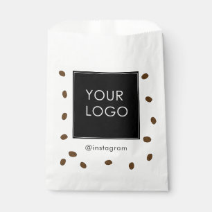 Sachets En Papier Café Boutique Kafeteria Business Logo