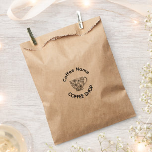 Sachets En Papier Café Obsessive Coffee café mignon