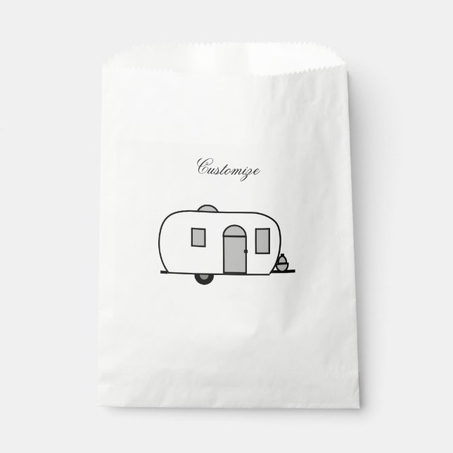 Sachets En Papier Camion de voyage arrondi Thunder_Cove (Devant)