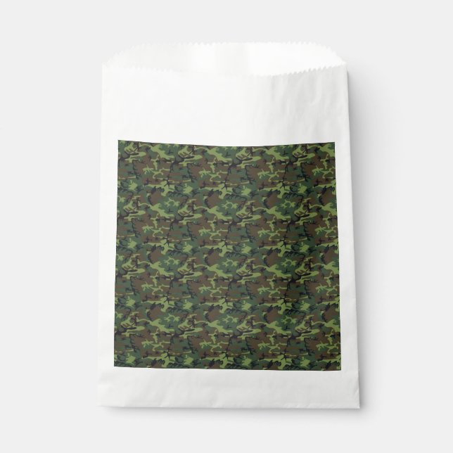 Sachets En Papier Camo Jungle (Devant)