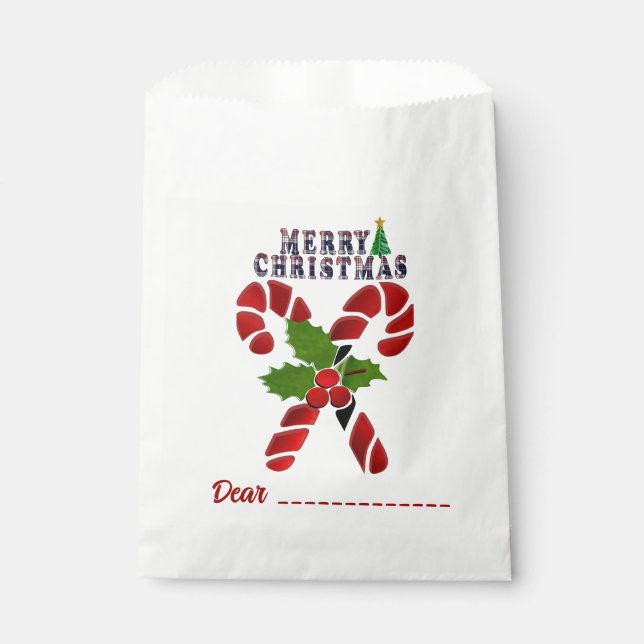 Sachets En Papier Canne en sucre  (Devant)