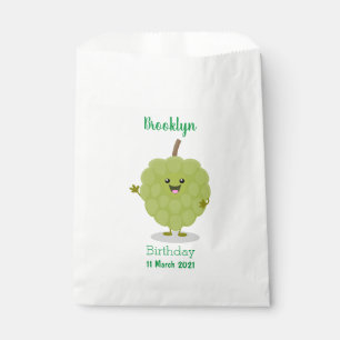 Sachets En Papier Caricature de chérimoya à la crème anglaise