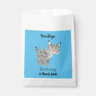 Sachets En Papier Caricature de lynx de lynx de lynx