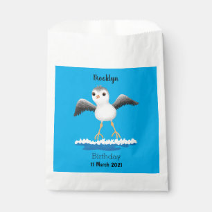 Sachets En Papier Caricature en bécasseau mignon