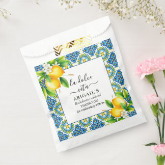 Sachets En Papier Carrelage méditerranéen, week-end bachelorette cit