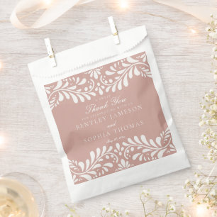 Sachets En Papier Carrelage Talavera Rose Mariage Espagnol de Fête D