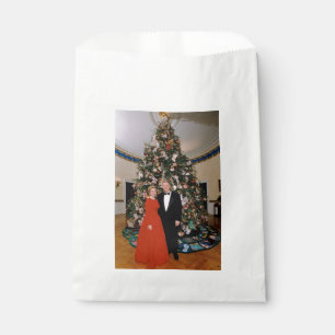 Sachets En Papier Carte de Noël du président américain Bill Clinton