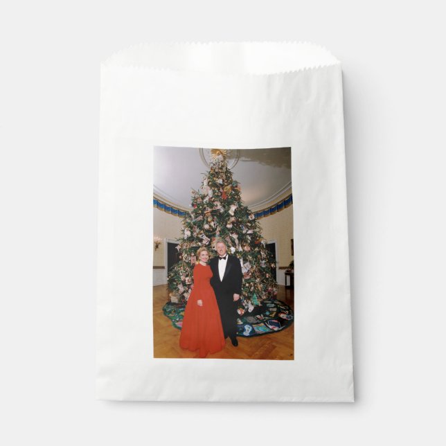 Sachets En Papier Carte de Noël du président américain Bill Clinton (Devant)