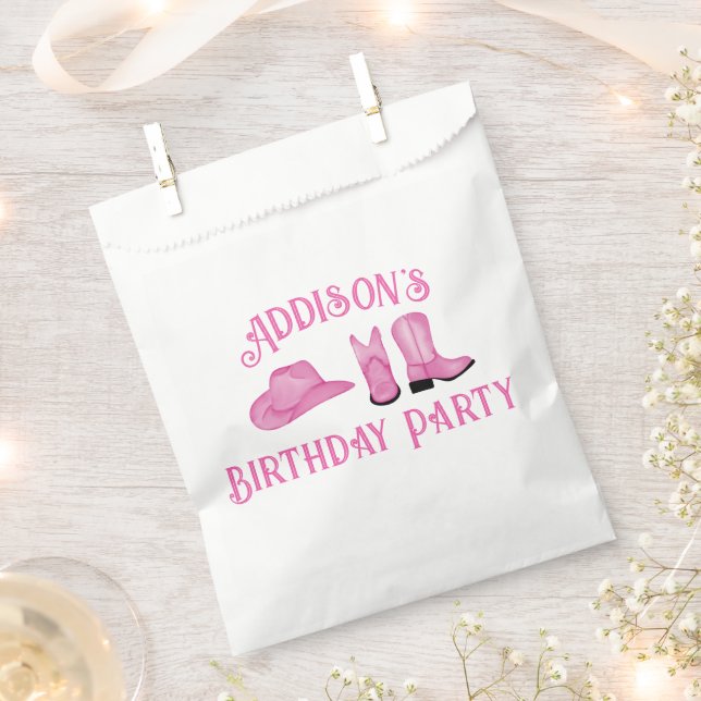 Sachets En Papier Casquette et bottes (Coupé)