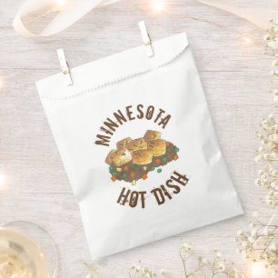 Sachets En Papier Casserole de tatouage à plat chaud du Minnesota