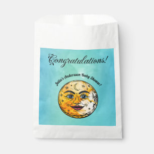 Sachets En Papier Célébration du Baby shower de la Lune