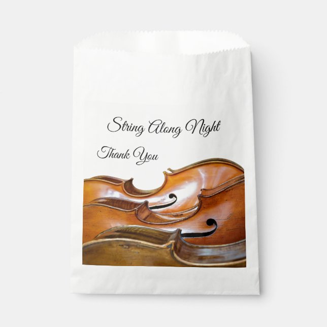 Sachets En Papier Cellos (Devant)