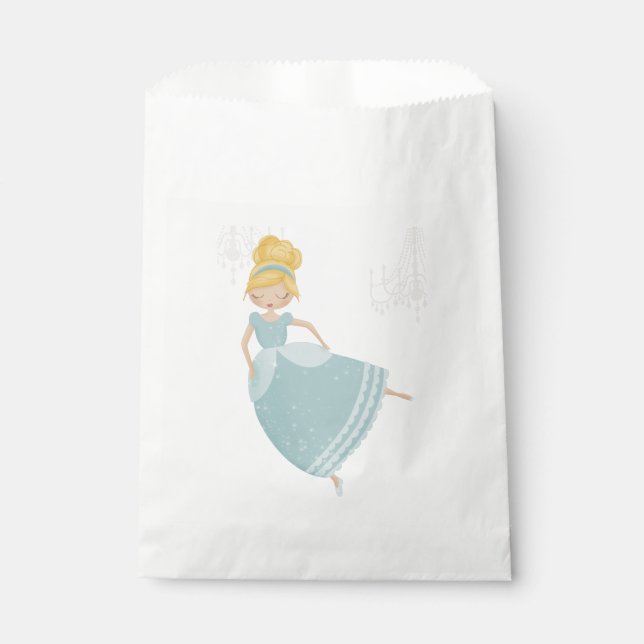 Sachets En Papier Cendrillon fête papier faveur sac (Devant)