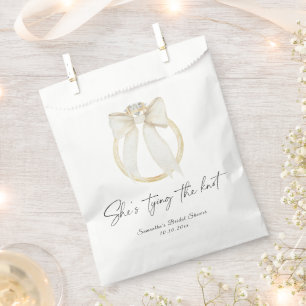 Sachets En Papier Cérémonie de mariage Elle se marie Shower de maria