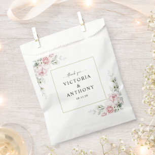 Sachets En Papier Cérémonie de Mariage Roses Roses Roses Roses Roses