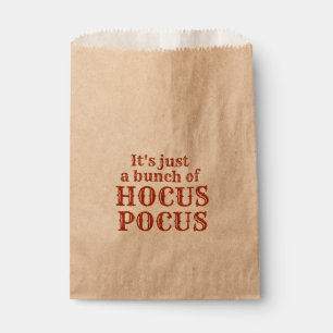 Sachets En Papier C'est juste un tas de Hocus Pocus