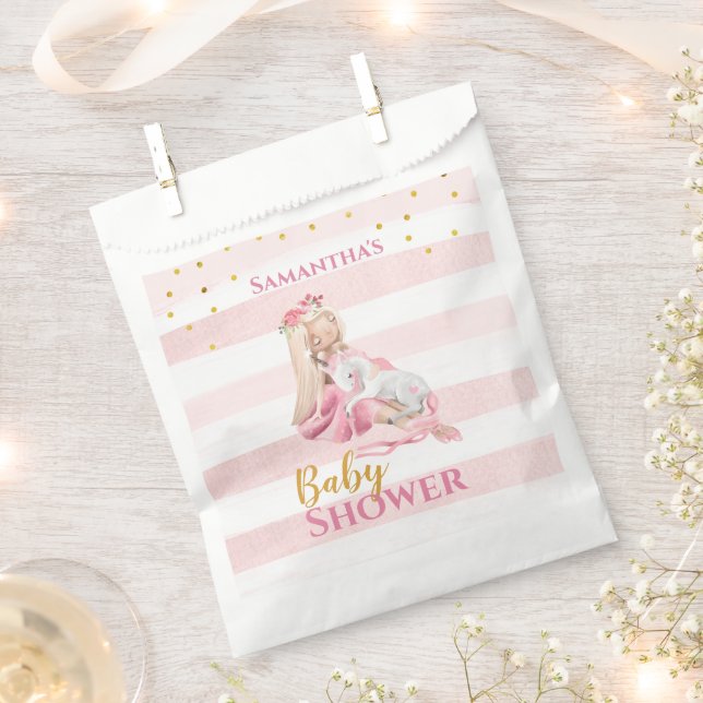 Sachets En Papier C'est un Baby shower Ballerina magnifique fille (Coupé)