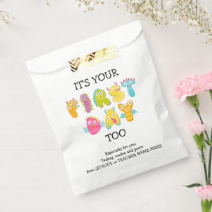 Sachets En Papier C'EST VOTRE PREMIER JOUR TROP Sac Favori Parent