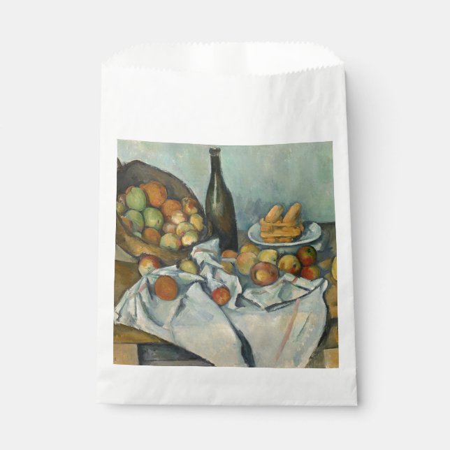 Sachets En Papier Cezanne Panier Pommes Impressionnisme Art (Devant)